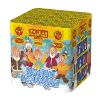 Зимние каникулы 36 Батарея салютов купить в Знаменке | znamenka.salutsklad.ru