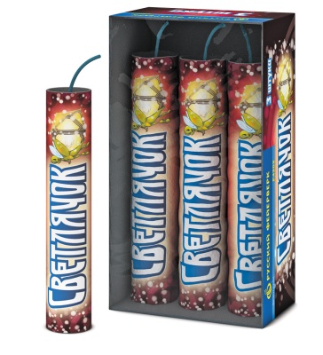 Светлячок Пиротехнический фонтан купить в Знаменке | znamenka.salutsklad.ru