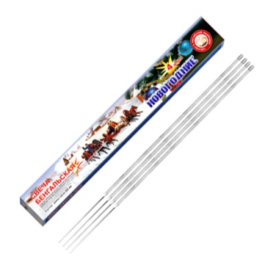 Новогодние 300-4 мм. Бенгальские огни купить в Знаменке | znamenka.salutsklad.ru
