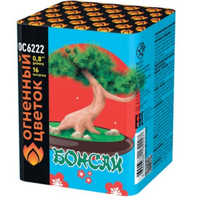 Бонсай Батарея салютов купить в Знаменке | znamenka.salutsklad.ru