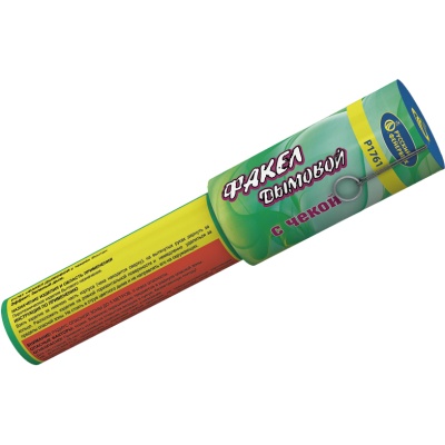 Дымовой (с чекой) зеленый Фальшфейер купить в Знаменке | znamenka.salutsklad.ru