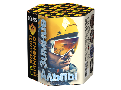 Зимние Альпы Батарея салютов купить в Знаменке | znamenka.salutsklad.ru