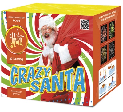 CRAZY SANTA Фейерверк купить в Знаменке | znamenka.salutsklad.ru