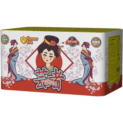 Гейша Батарея салютов купить в Знаменке | znamenka.salutsklad.ru