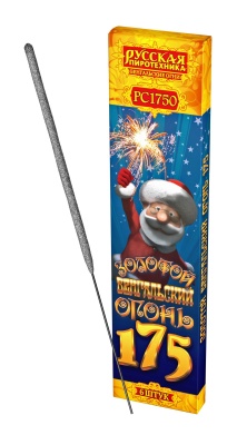 Золотой 175 мм. Бенгальские огни купить в Знаменке | znamenka.salutsklad.ru