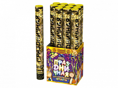 Праздничная 50 Пневматическая хлопушка купить в Знаменке | znamenka.salutsklad.ru