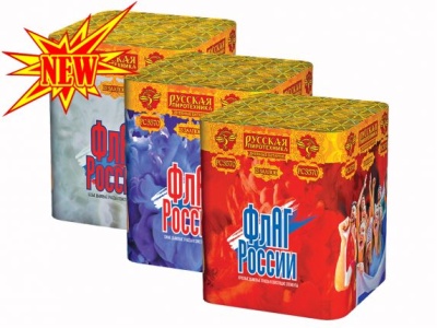 Флаг России Дневной фейерверк купить в Знаменке | znamenka.salutsklad.ru