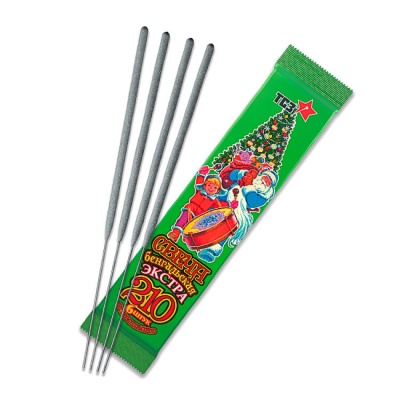 210 мм. Экстра Бенгальские огни купить в Знаменке | znamenka.salutsklad.ru